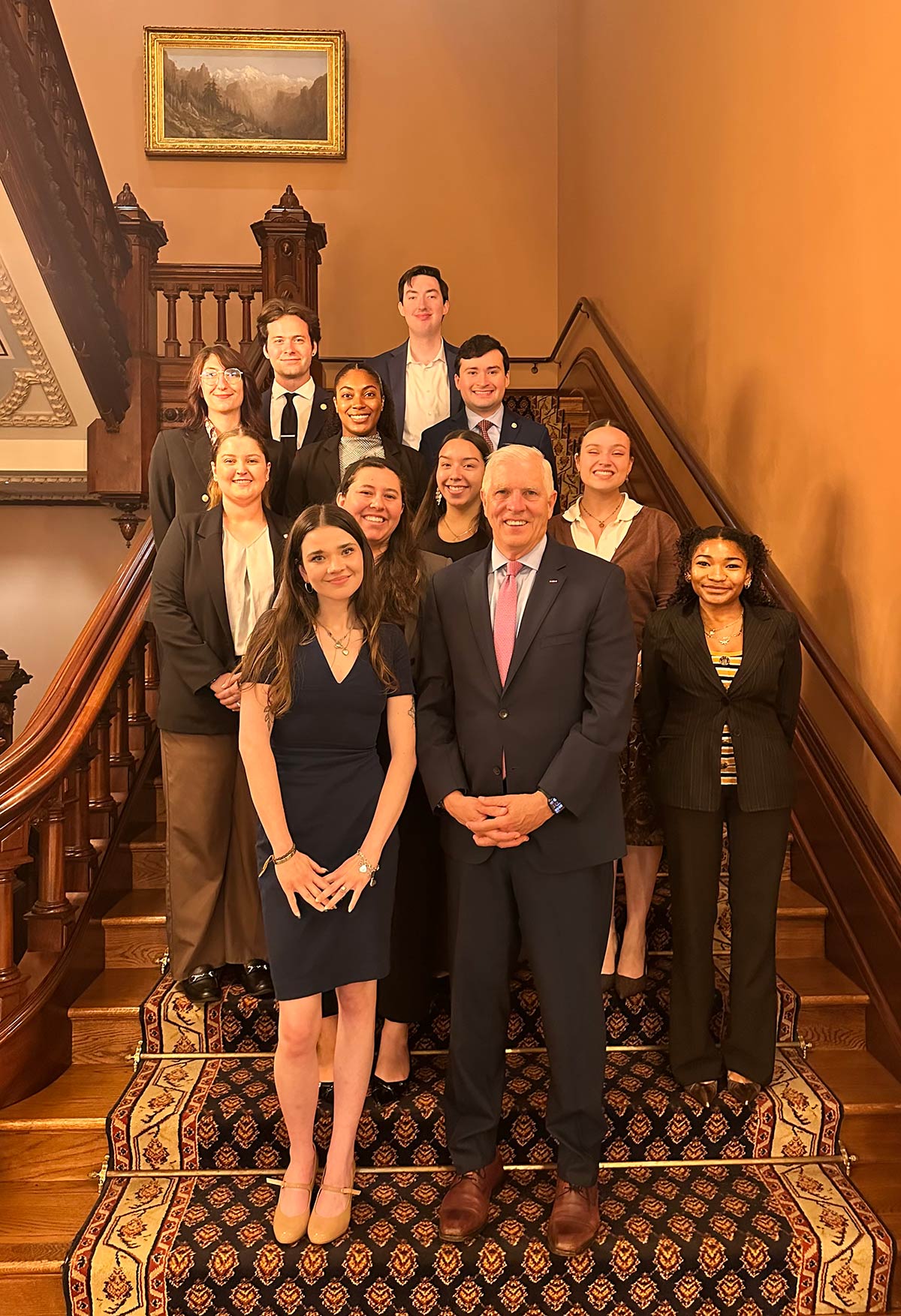 Our office hosted the California Senate Fellows for the Brown Bag Lunch
