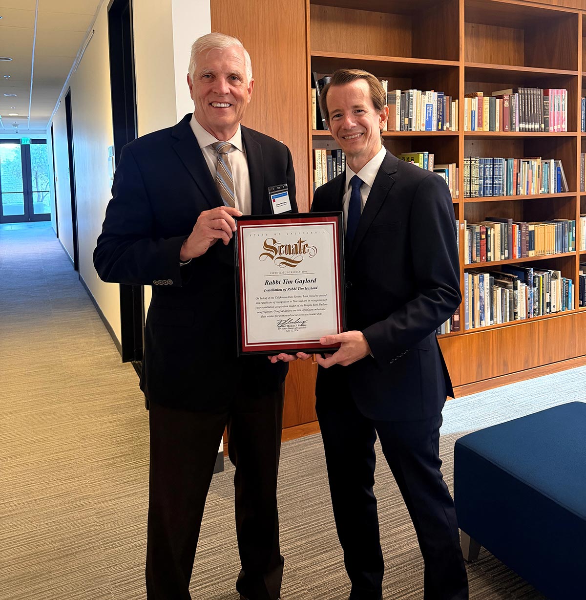 Temple Beth Sholom in Santa Ana to welcome Rabbi Tim Gaylord