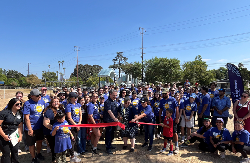Ribbon Cutting of Union Pacific Park