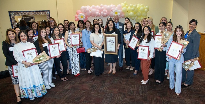 Image of Women of Distinction 2026 District 34 Awardees. 