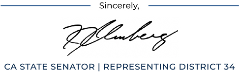 Senator Umberg Signature